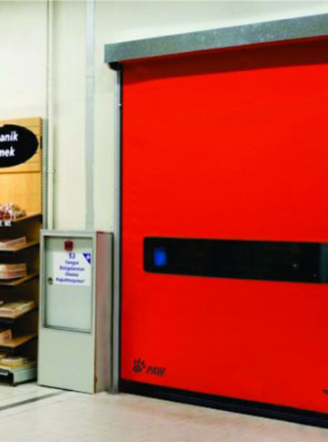High Speed Zipper Roll Up Door India